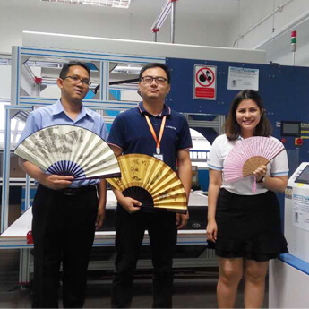 태국에서 방문한 tmax 사업